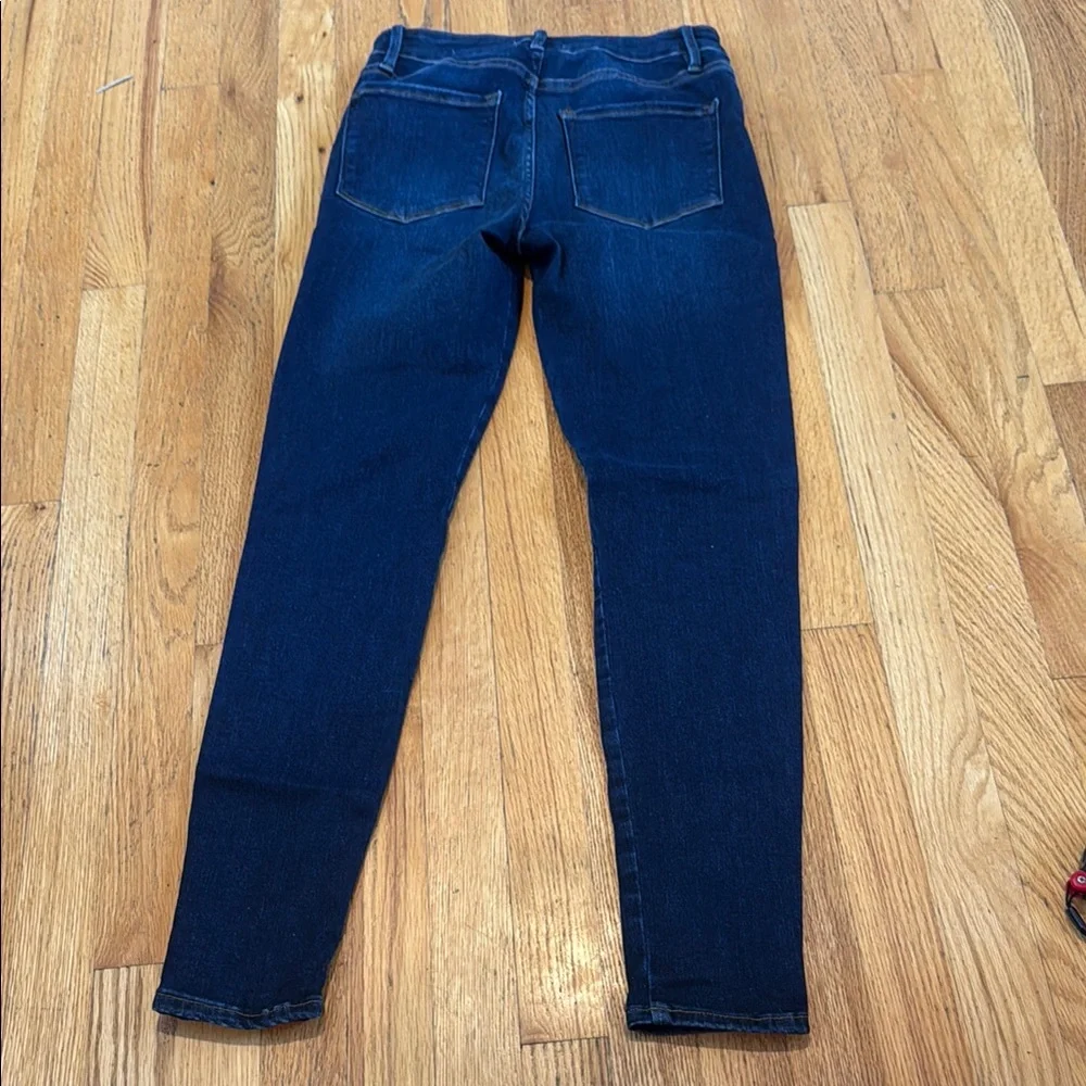 Frame Dark Blue Le One Skinny Women's Jeans Size 1